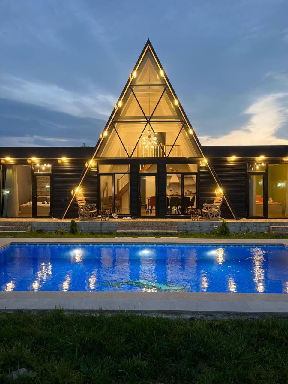 Qafqaz Mountside Chalet Габала Екстериор снимка