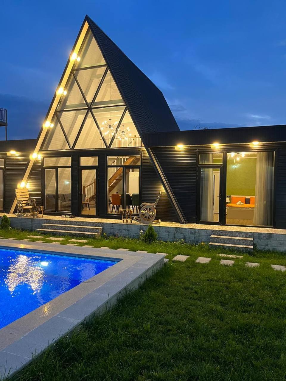 Qafqaz Mountside Chalet Габала Екстериор снимка