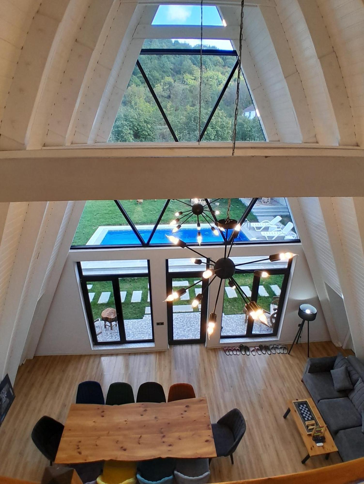 Qafqaz Mountside Chalet Габала Екстериор снимка