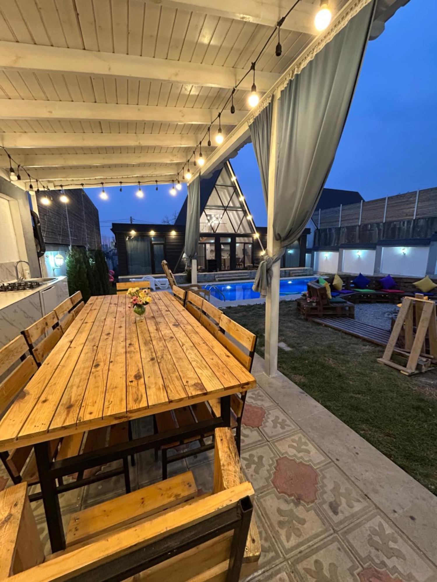 Qafqaz Mountside Chalet Габала Екстериор снимка